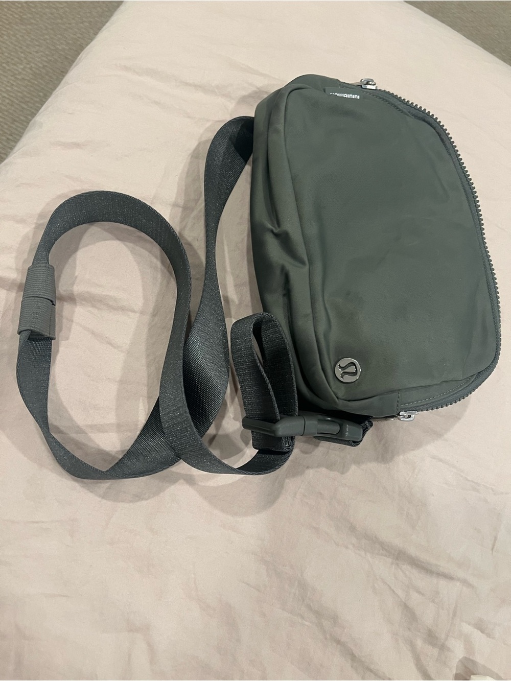 lululemon athletica Olive Green Sling Belt Bag